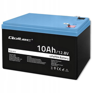 Батерија LiFePO4 Qoltec, 12.8V, 10Ah, 128Wh