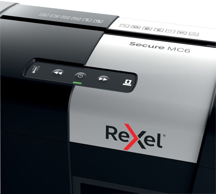 Grirëse për letra Rexel Secure MC6