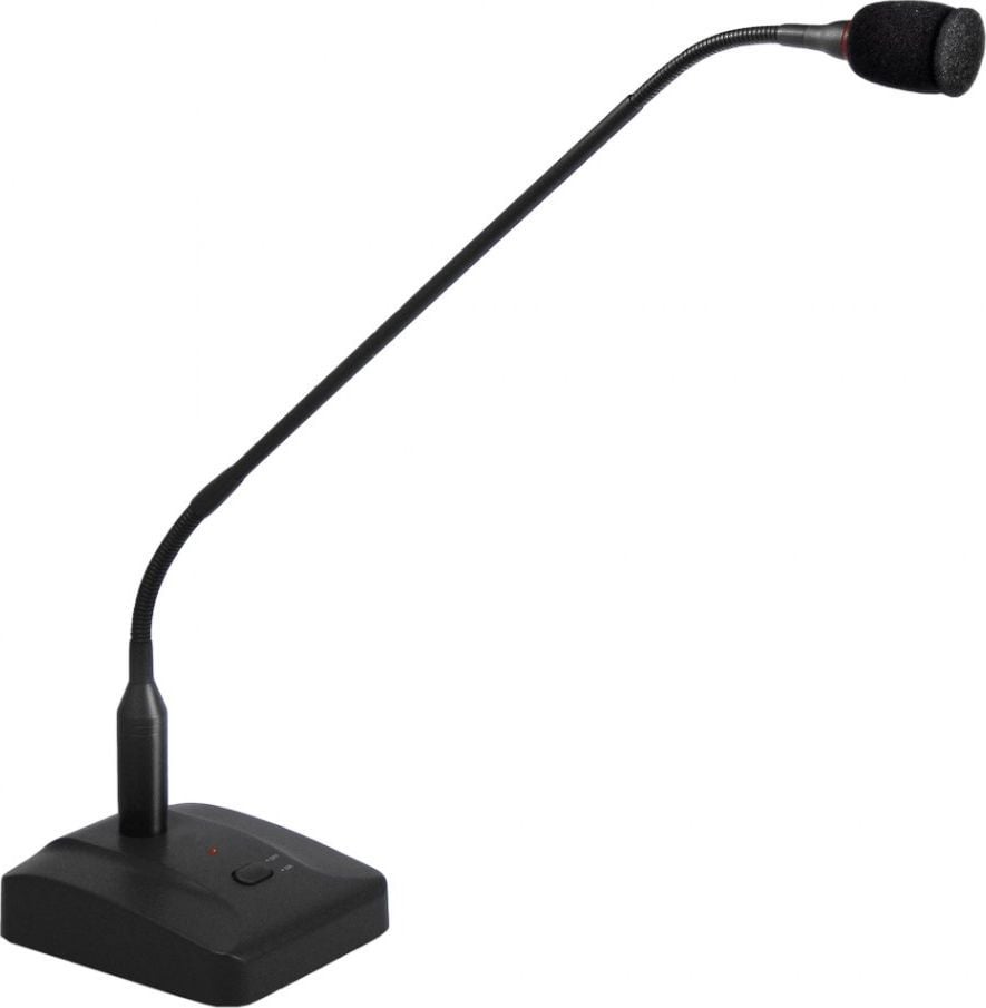 Mikrofon konferencial desktop Gooseneck, 54cm, i zi