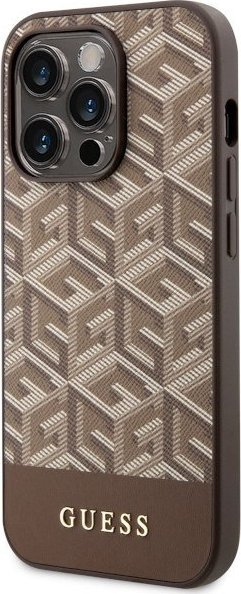 Mbulesë telefoni Guess GCube Stripes MagSafe, për iPhone 14 Pro, e kaftë