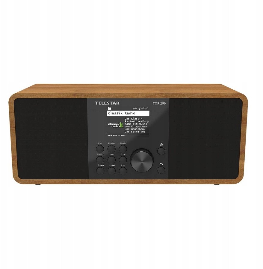Radio portative Telestar TOP 250 Wood, DAB+, Internet FM, dru