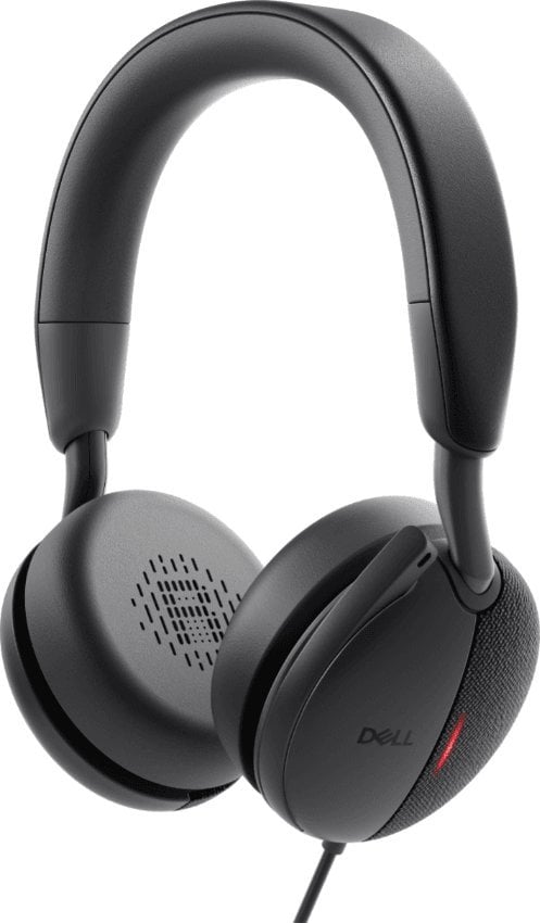 Kufje Dell WH5024 Pro Wired On-Ear (520-BBGQ), USB Type-A, ANC, të zeza