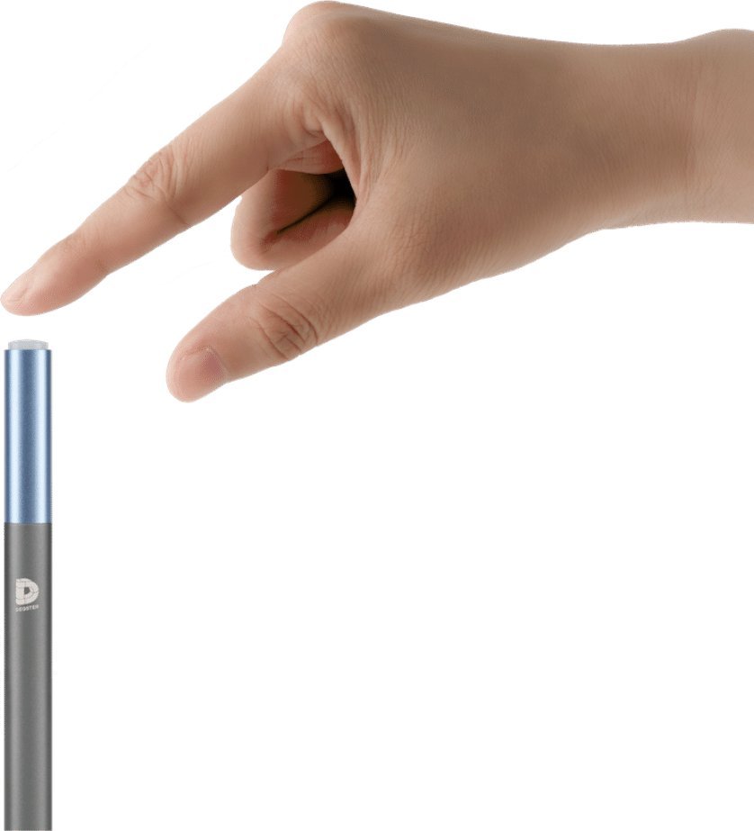Laps dixhital DEQSTER Pencil 2, palm rejection, USB C, i bardhë