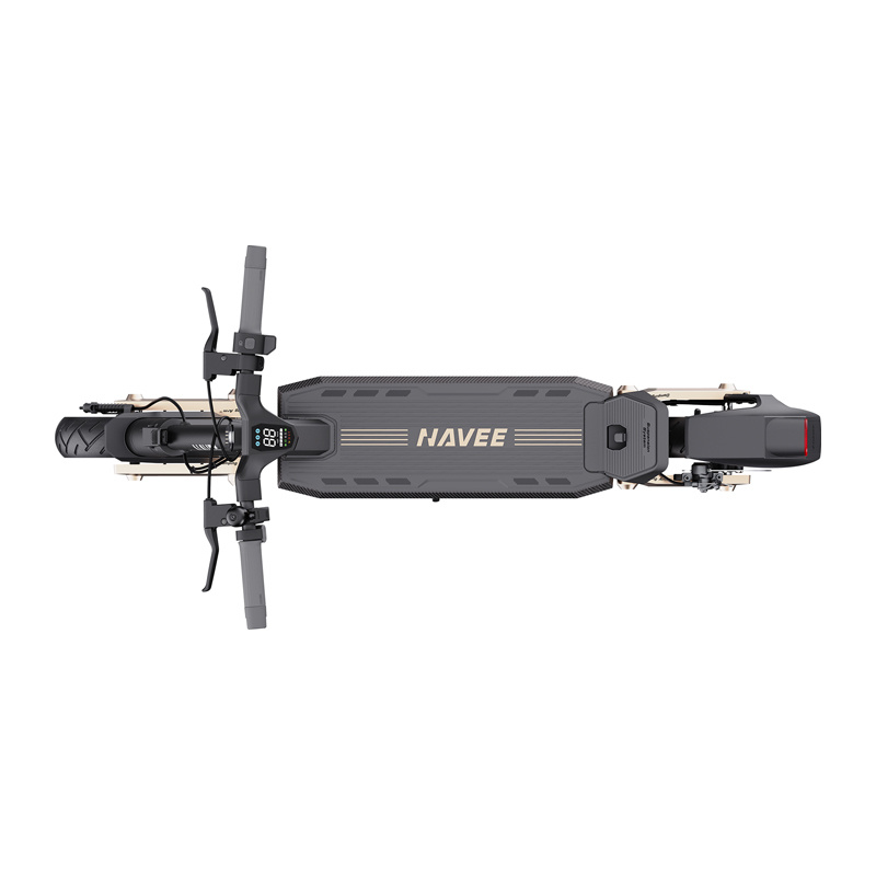 Trotinet elektrik NAVEE ST3 Pro, rrota 10", palosës, i zi