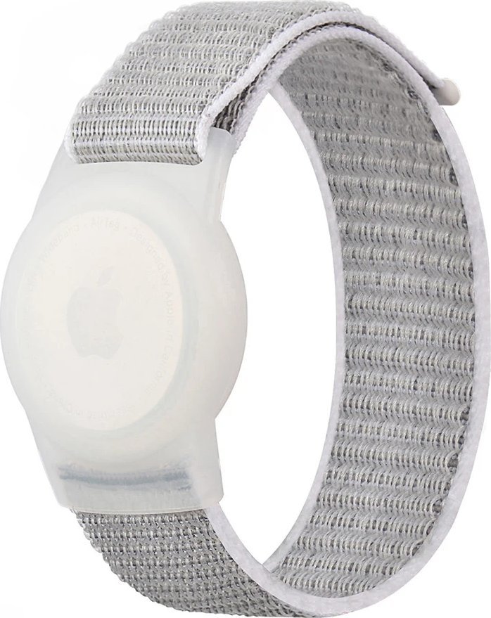 Rrip për Apple AirTag Mobile Origin AirTag Strap, najlon, i rregullueshëm, gri