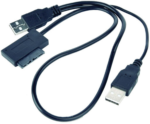 [OUTLET] Kabllo Gembird CABLEXPERT, USB në Slim SATA SSD, DVD