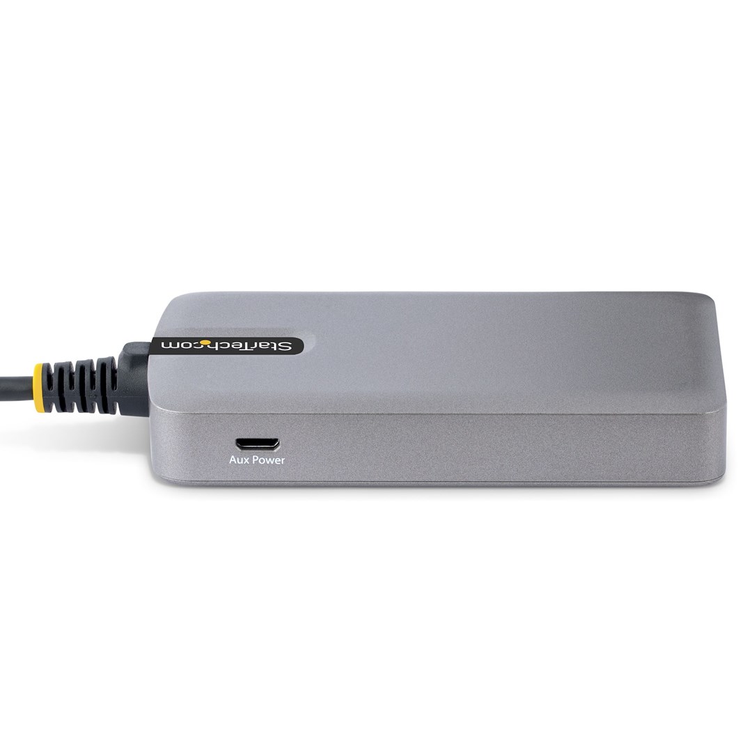Qendër USB Startech, 4 porte, USB-C, 5Gbps, i argjendtë