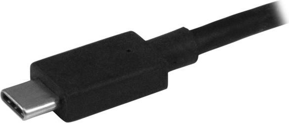 Adapter multi monitor StarTech.com MST, USB C në 2x HDMI, 4K 30Hz, i zi