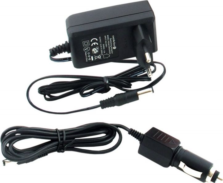 Karikues baterish EverActive NC-1600, 16 slote, LCD, AC dhe 12V