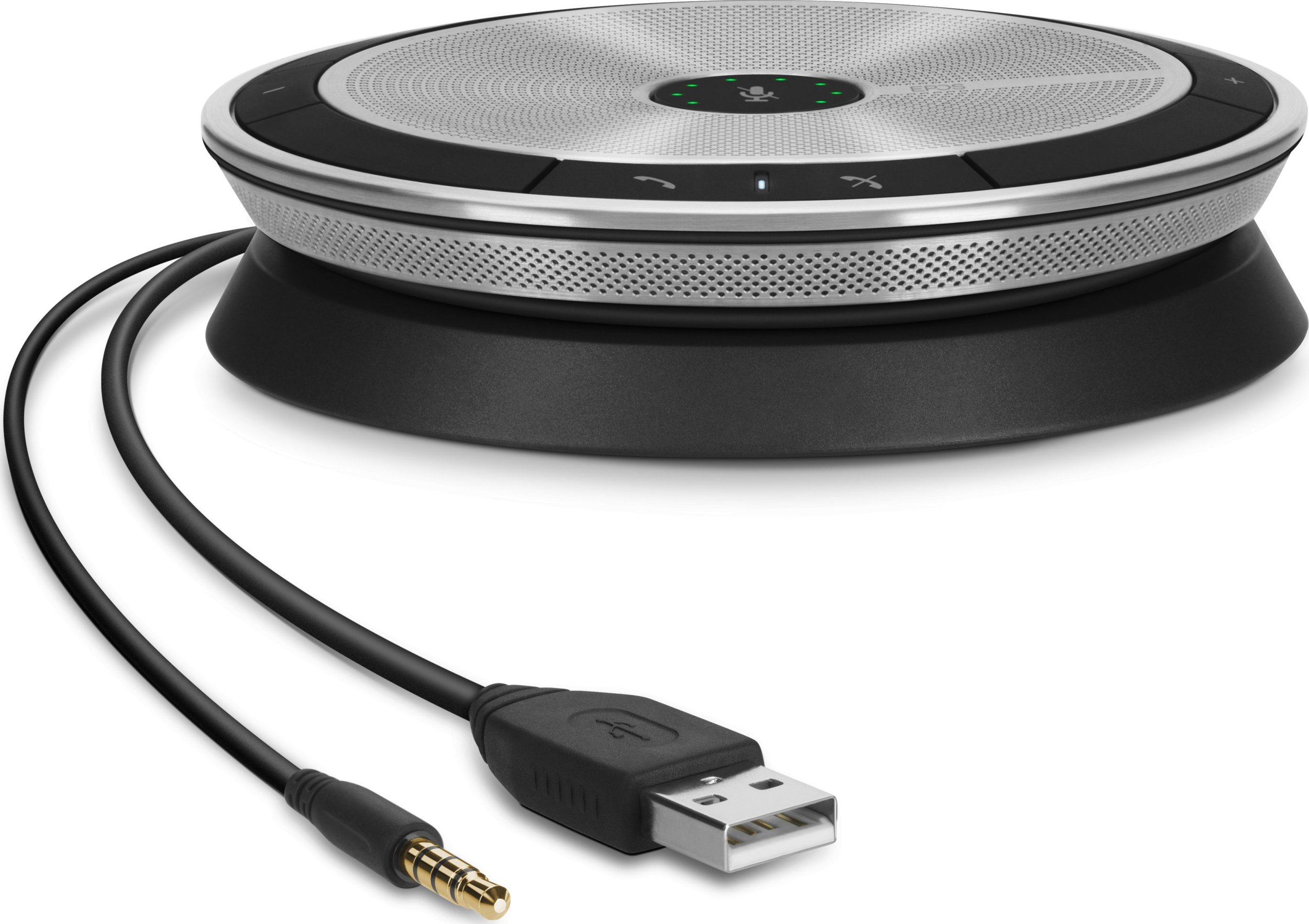 Speakerphone EPOS SP20 ML, portativ, lidhje USB dhe audio, i zi