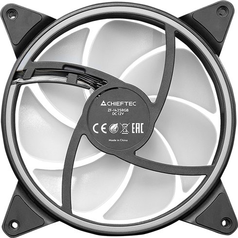 Ventilator PC PWM RGB, 120mm, 4 PIN, me ndriçim A RGB