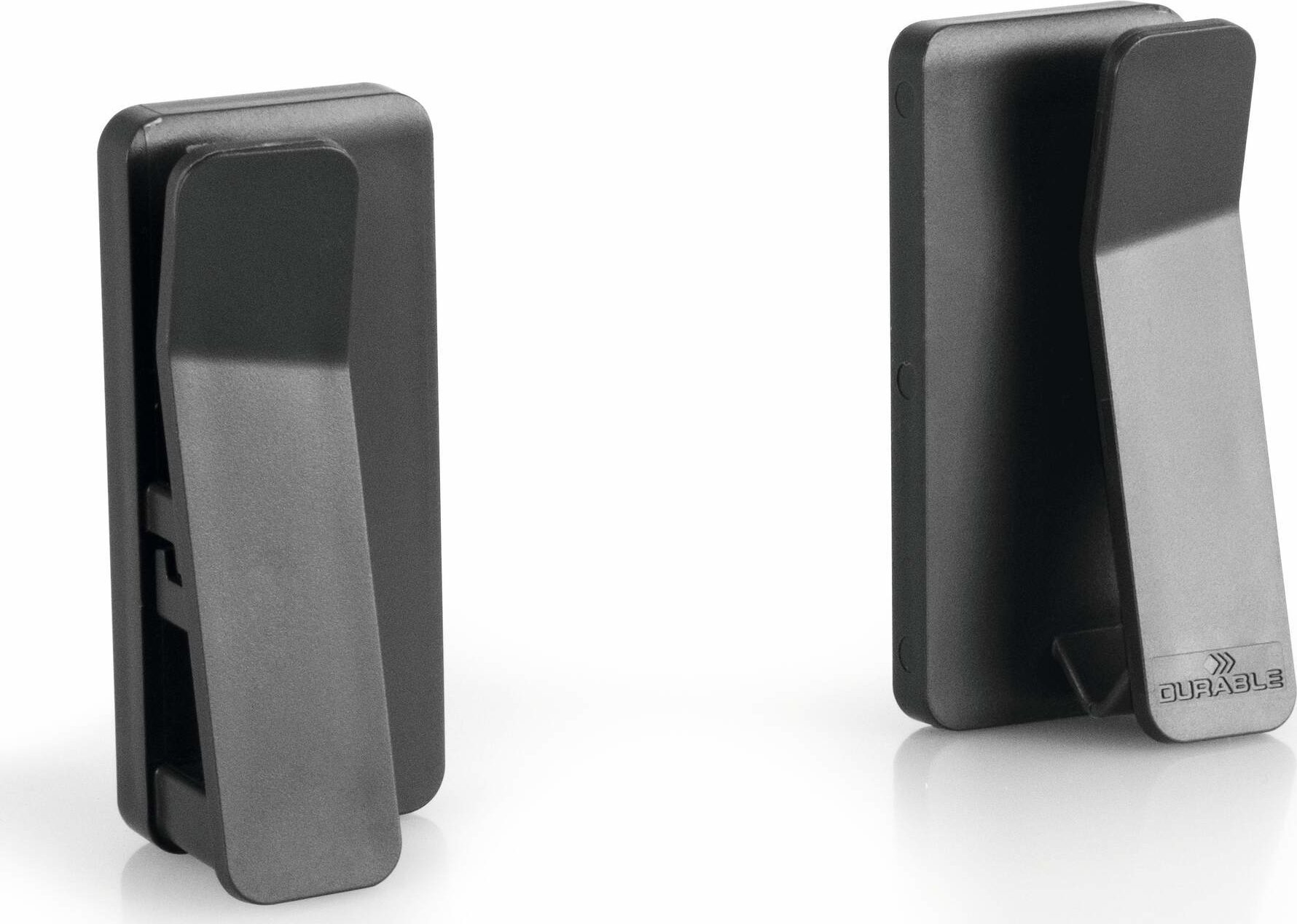 Mbajtëse muri për tablet Durable VISIOCLIP 893958, universale, ngjyrë antracit