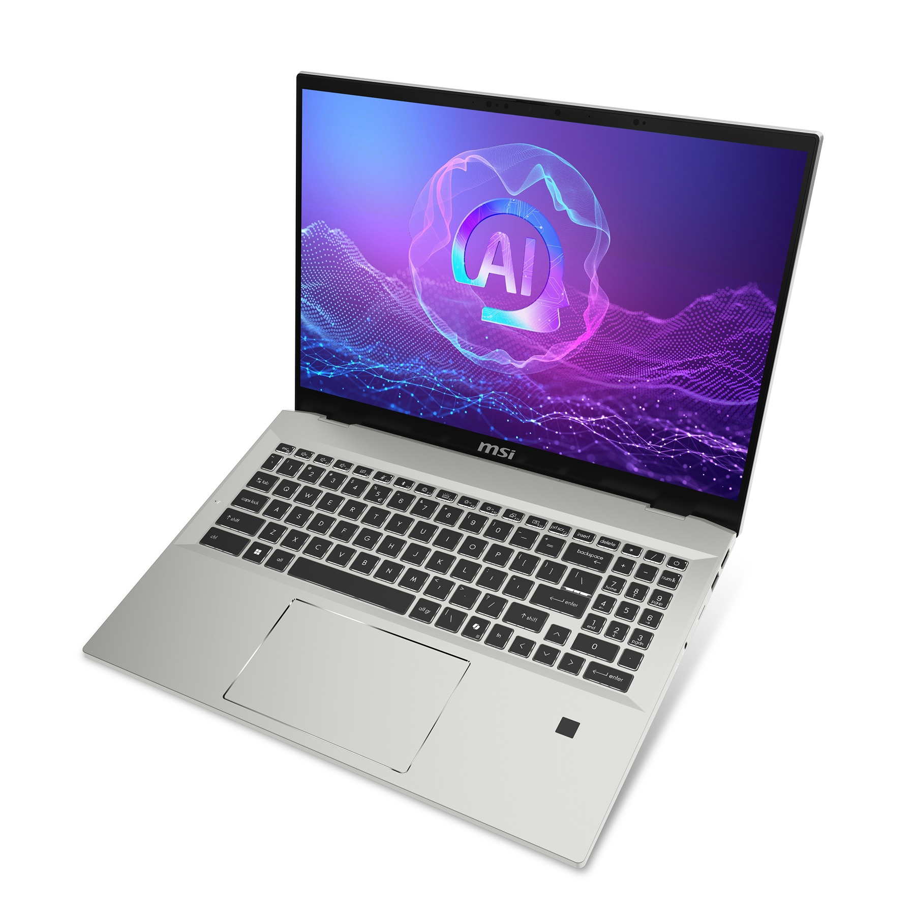 Laptop MSI Prestige A16 AI+ A3HMG, 16", QHD, AMD AI9-365, 32GB RAM, 1TB SSD, i argjendtë