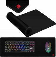 Mousepad One Black XXL, 5 mm, bazë gome kundër rrëshqitjes, i zi
