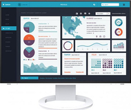 Monitor Eizo FlexScan EV2495, 24.1", WUXGA, i bardhë
