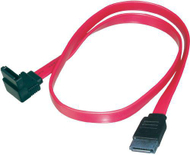 Kabllo Digitus SATA - SATA, 0.5m, e kuqe