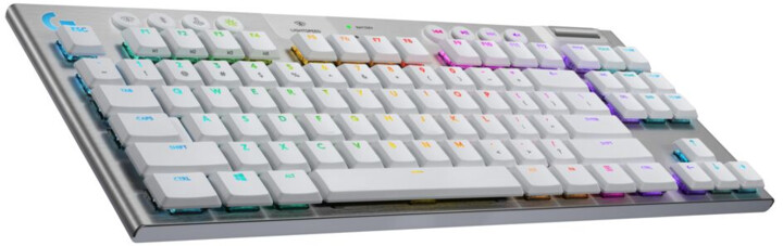 Tastierë Logitech G915 TKL Lightspeed, GL Tactile, US, e argjendtë