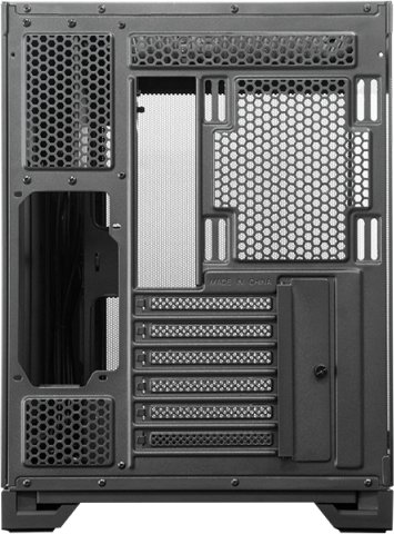 Kuti kompjuteri Chieftec Visio Air GM-30B-M-FL-OP, ATX Midi Tower, pa ventilator, me dritare, e zezë