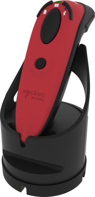 Skaner barkode Socket Mobile D720, 1D 2D QR, Bluetooth, i zi e kuqe