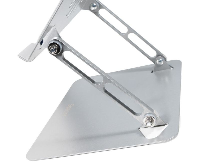 Mbajtëse laptopi Spacer SPNS FOLD L, për 15.6", e rregullueshme, gri