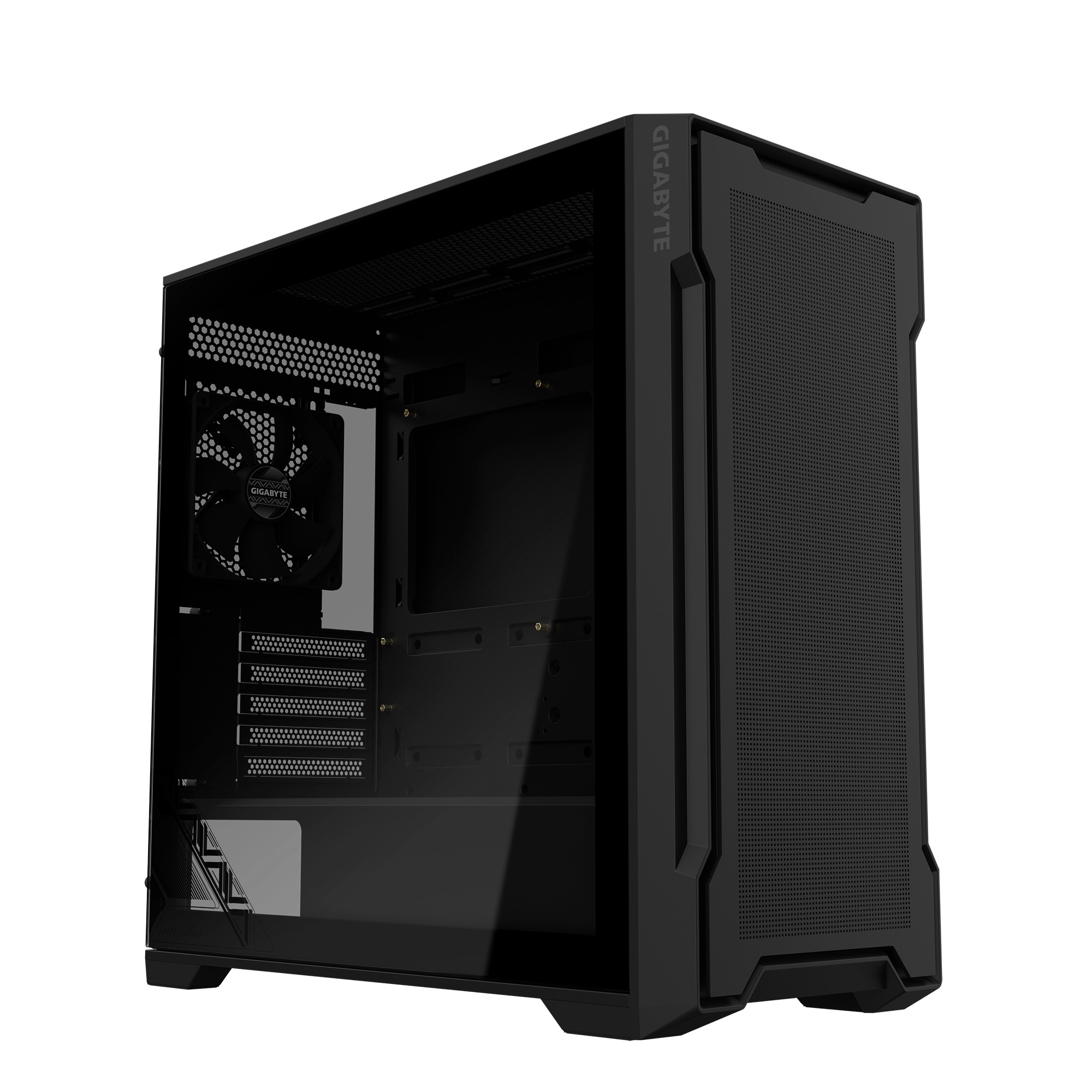 Kasë për PC GIGABYTE C102 GLASS, e zezë