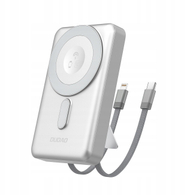Karikues portativ Dudao K29 MagSafe, 10000mAh, 20W, argjendtë