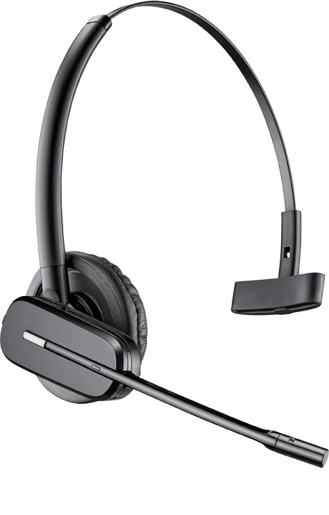 Kufje Poly CS540/A, Wireless, të zeza
