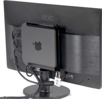Mbajtëse kompjuteri Sonnet MacCuff mini 2, për Mac mini 2010 2018, çelik i fortë, e zezë