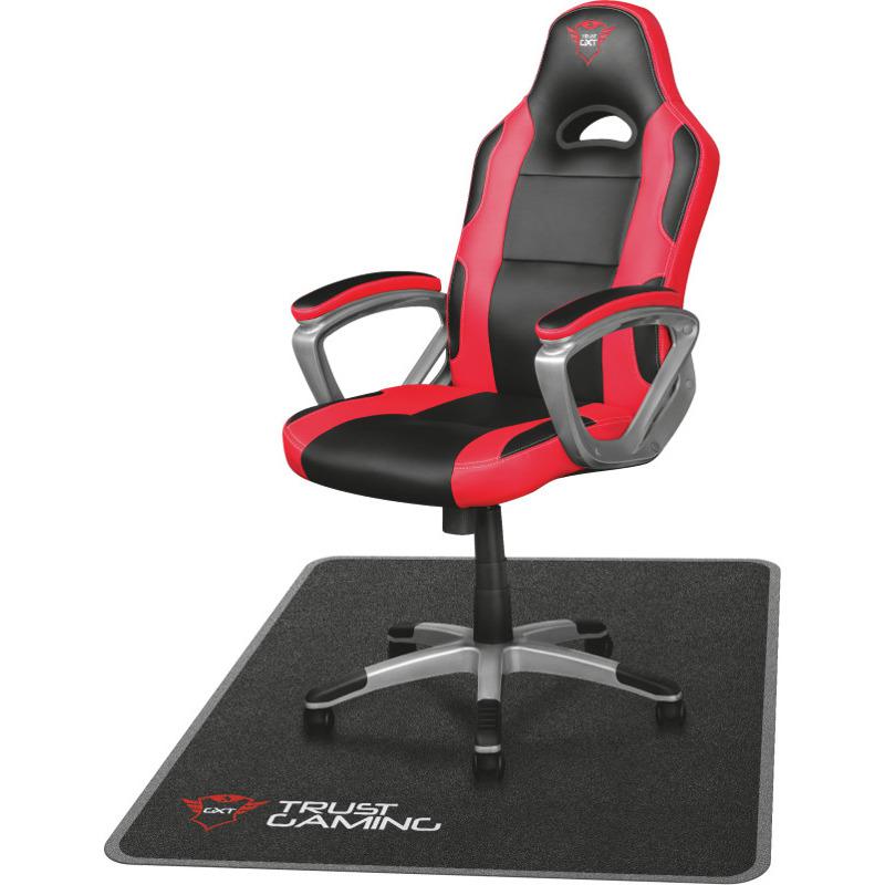 Tapet për dysheme Trust GXT 715, 99x120cm, për karrige gaming dhe zyre, i zi