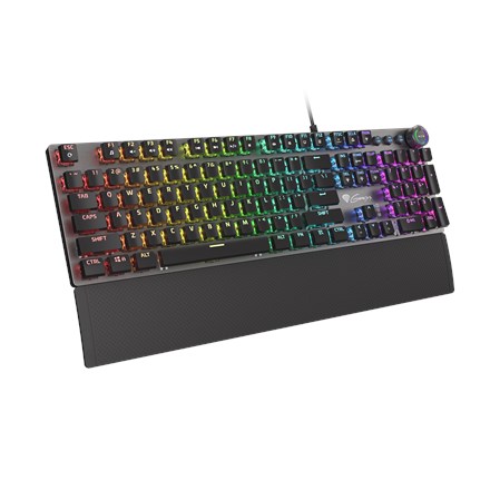 Tastierë Genesis Thor 400 RGB, Kailh Red, USB, e zezë