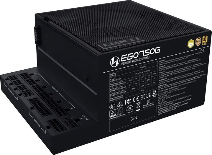 Furnizues energjie Lian Li EDGE GOLD 750, 750W, 80 Plus Gold, ATX 3.1, i zi