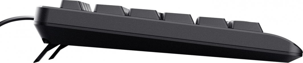 Tastierë Trust BASICS, me kabllo, US, e zezë