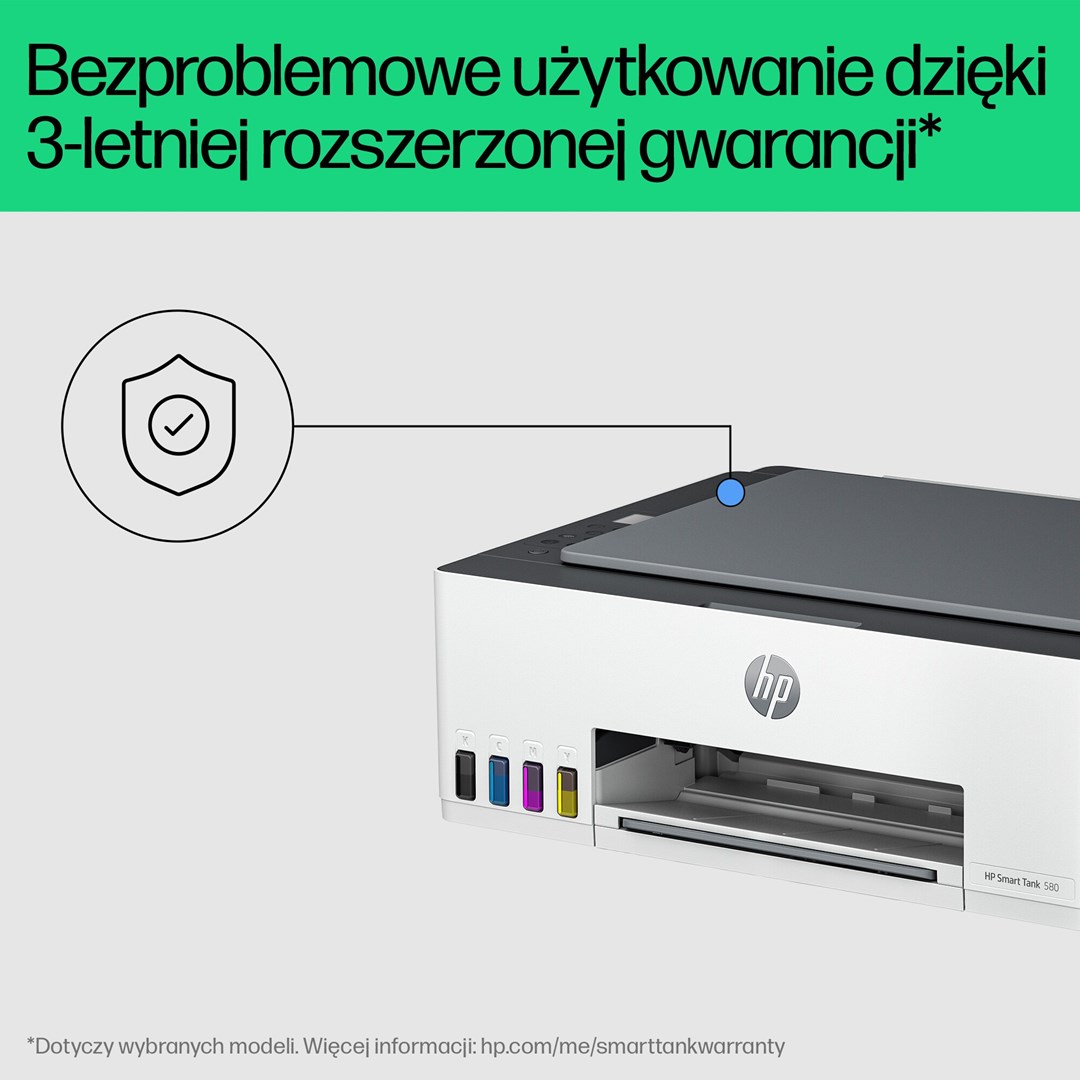 Printer inkjet HP Smart Tank 580, me tinti me depo, me ngjyra