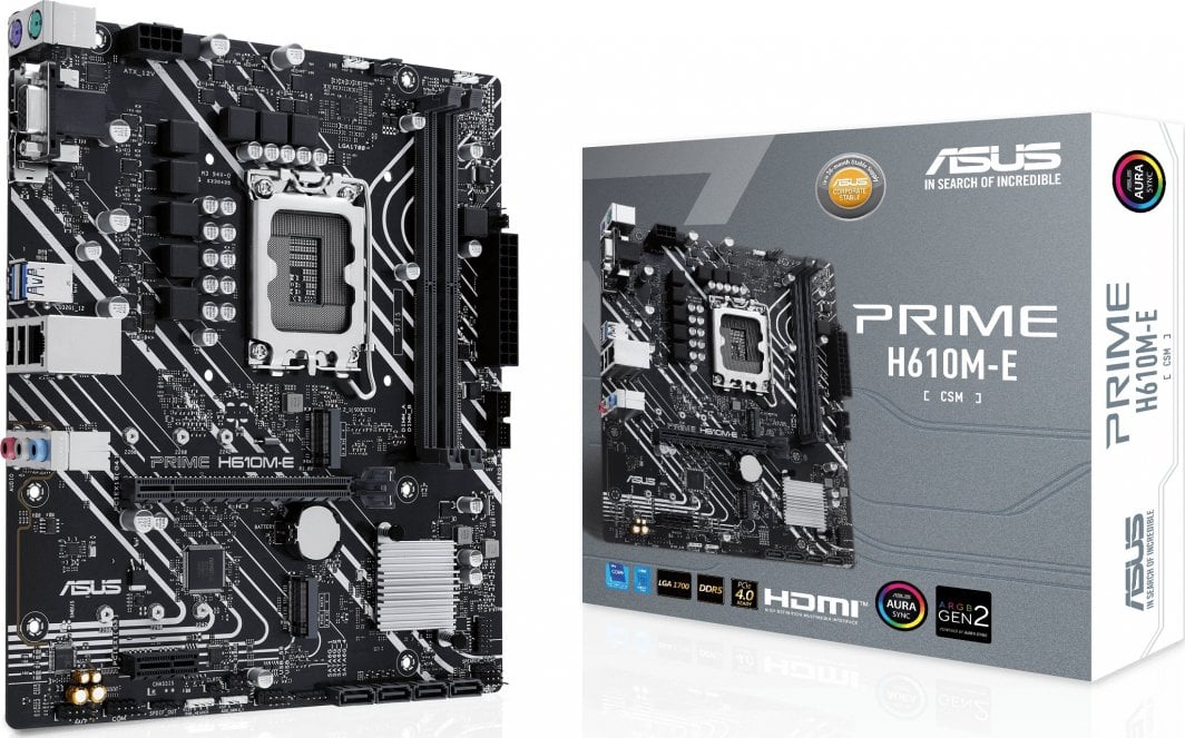 Pllakë Amë Asus PRIME H610M-E-CSM