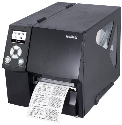 Printer etiketash Godex ZX420i+, USB 2.0, RJ45, gri