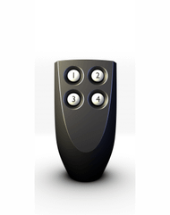 Telekomandë F&amp;F FW-RC4, 4 butona, transmetues 3V, e bardhë