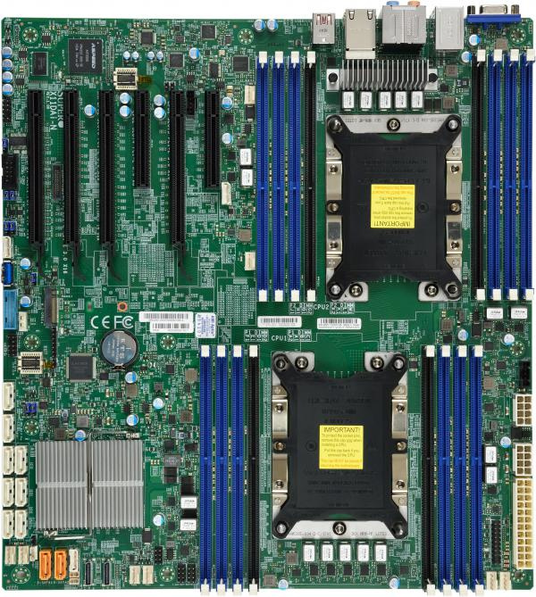 Pllakë amë Supermicro X11DAi-N Intel C621 LGA 3647 (Socket P) Extended ATX