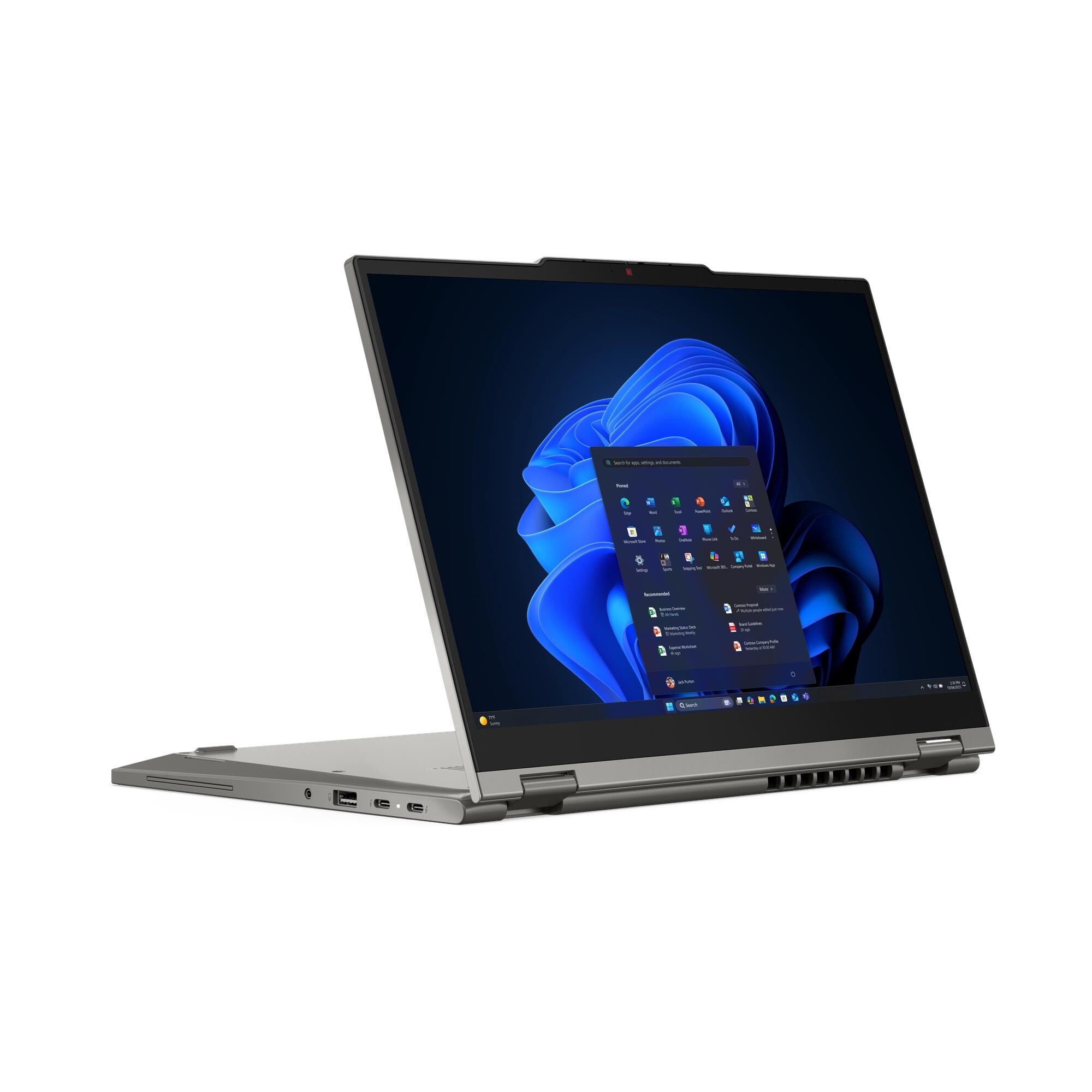 Laptop Lenovo ThinkPad L13 2-in-1 Gen 6, 13.3", Intel Core Ultra 5-225U/, 16GB RAM, 512GB SSD, Intel Integrated Graphics, i hirtë