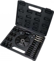 Set tërheqës rrotullash dhe damperësh YATO YT-25483, 23 pjesë, çelik karboni i zi