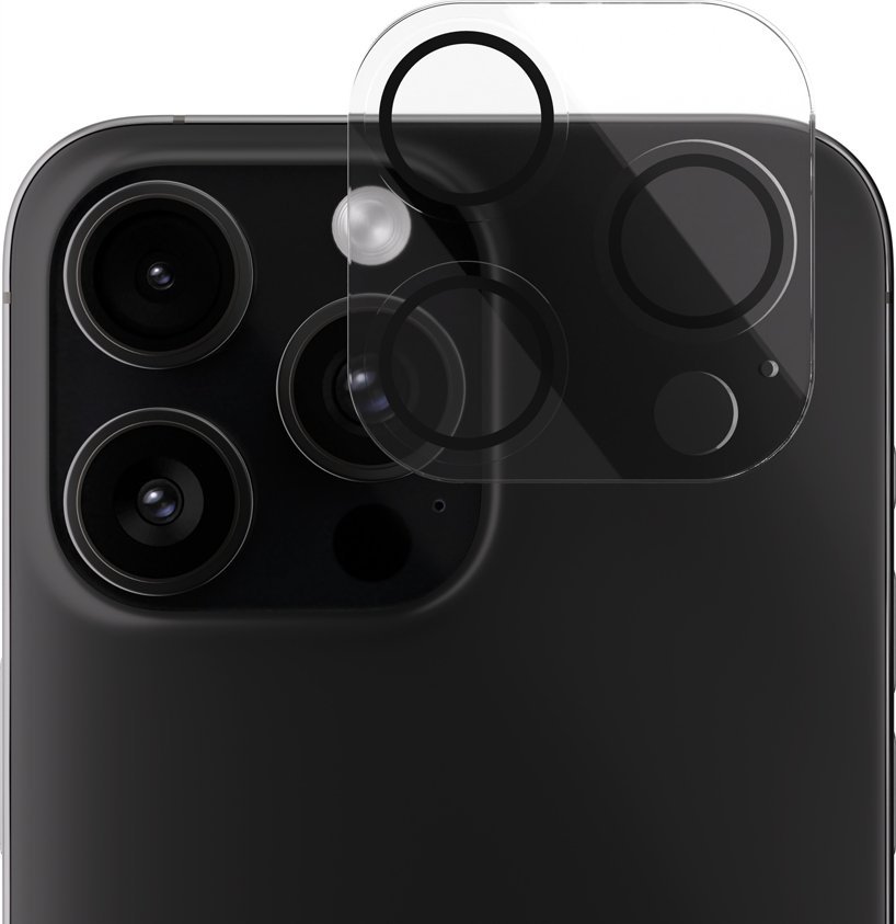 Mbrojtëse xhami për kamerë Next One për iPhone 16 Pro dhe 16 Pro Max, transparente