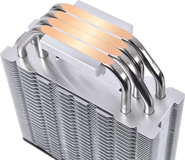 Ftohës CPU Thermaltake Toughair 510, 180W, dy ventilatorë 120mm, gri
