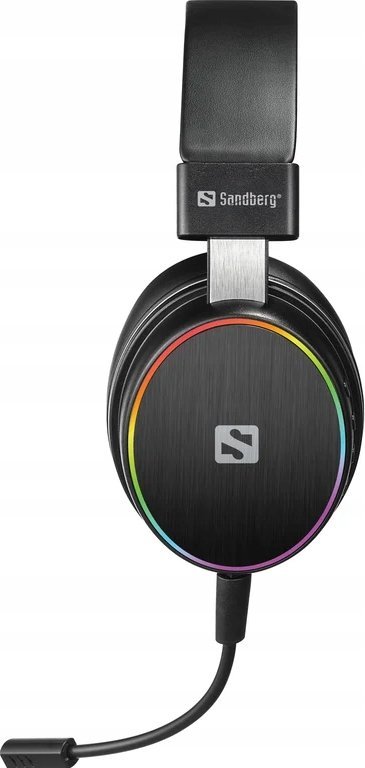 Kufje pa tela Sandberg HeroBlaster, Bluetooth, me mikrofon, të zeza