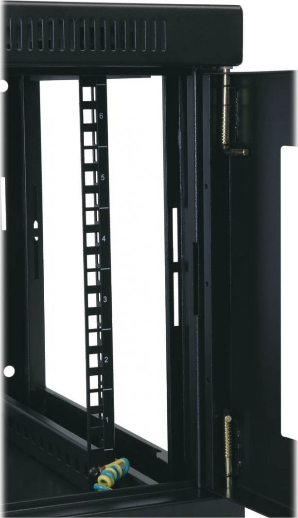 Raft muri Tripp Lite SmartRack SRW6UDP, 6U, profil i ulët, i zi