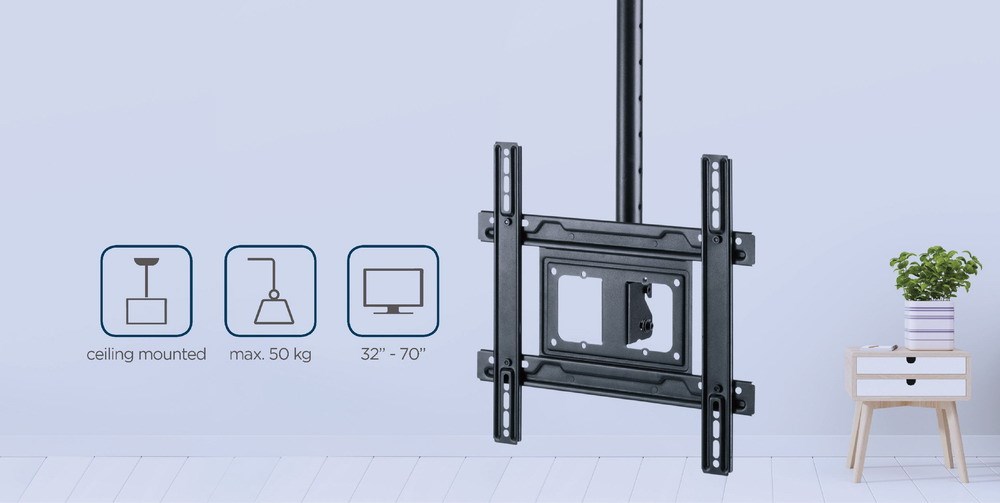 Mbajtëse për TV Gembird CM-70ST-01, 32"-70", e zezë