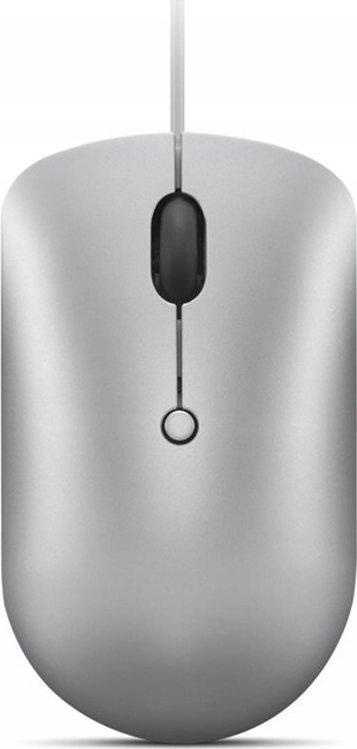 Maus Lenovo 540 USB C, me kabllo, 2400 DPI, gri