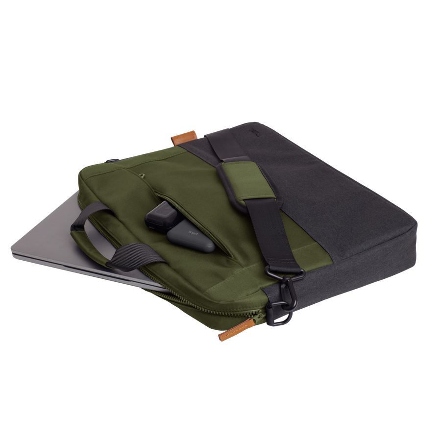 Çantë Trust Topload Lisboa, 16", e gjelbër