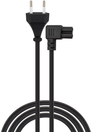Kabllo rryme Savio CL-179, 5m, portë C8 C7, e zezë