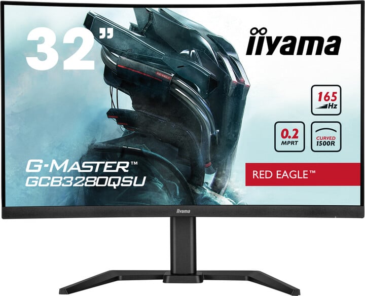 Monitor iiyama G-Master GCB3280QSU-B1 - LED, 31.5", WQHD, i zi