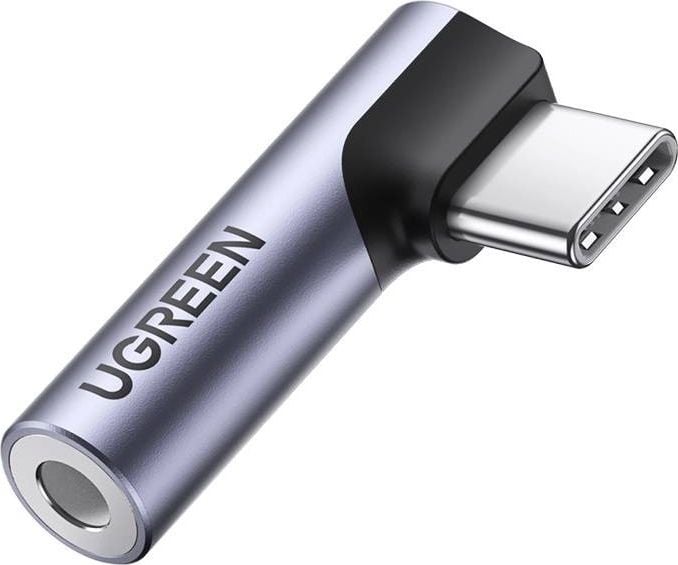 Adapter audio Ugreen AV154, USB C në 3.5mm, Hi Fi stereo