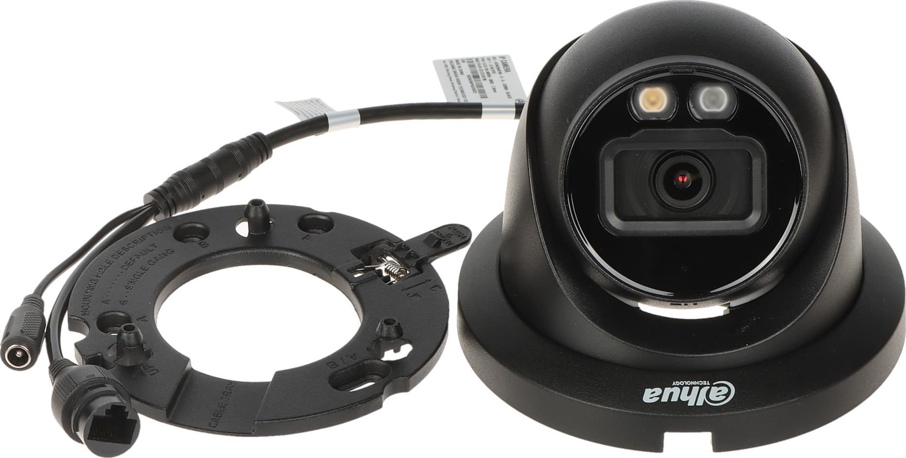 IP камера Дахуа IPC-HDW2849TM-S-IL-0280B, 8.3MP 4K UHD, леќа 2.8mm, црна